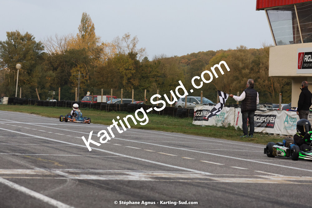 30/10/2022 : 3ème manche du Challenge Jean-Claude Sanchez à Aigues-Vives (photos Stéphane Agnus) 2022 — karting