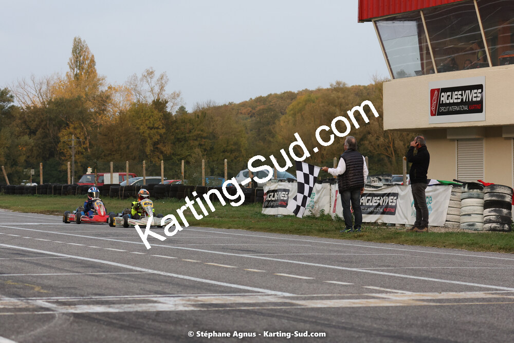 30/10/2022 : 3ème manche du Challenge Jean-Claude Sanchez à Aigues-Vives (photos Stéphane Agnus) 2022 — karting