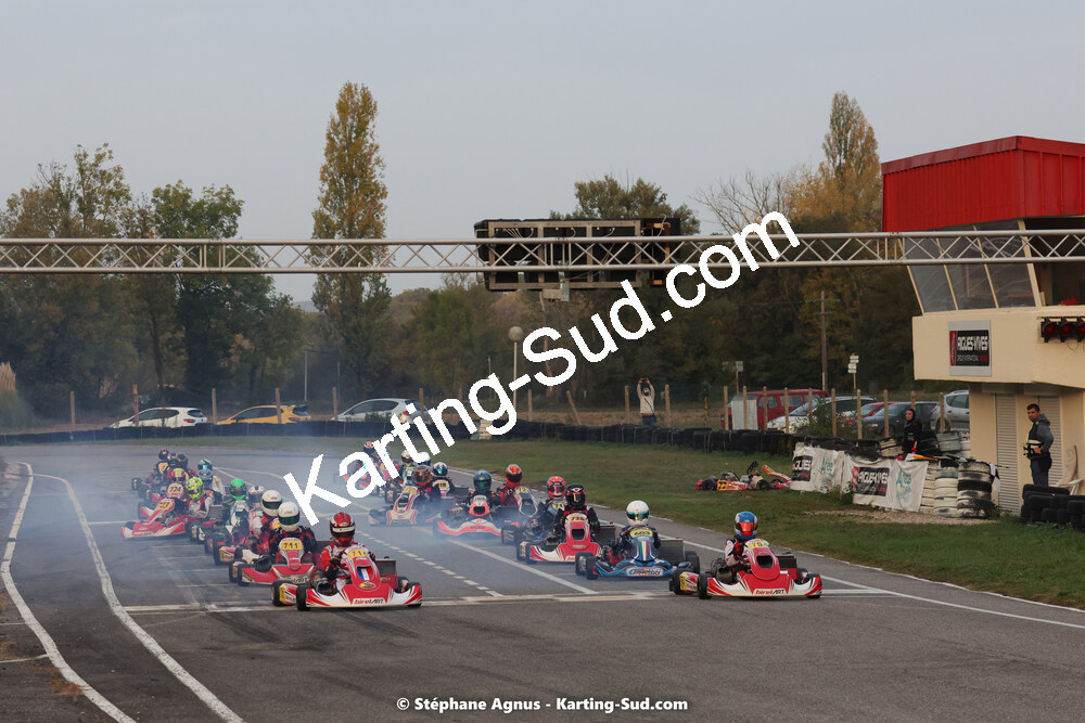 30/10/2022 : 3ème manche du Challenge Jean-Claude Sanchez à Aigues-Vives (photos Stéphane Agnus) 2022 — karting