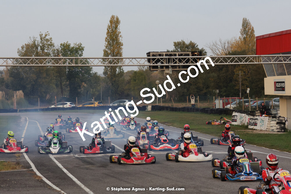 30/10/2022 : 3ème manche du Challenge Jean-Claude Sanchez à Aigues-Vives (photos Stéphane Agnus) 2022 — karting