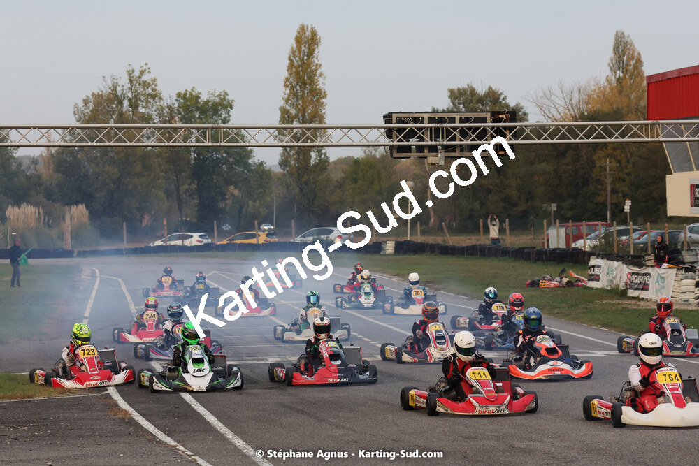 30/10/2022 : 3ème manche du Challenge Jean-Claude Sanchez à Aigues-Vives (photos Stéphane Agnus) 2022 — karting