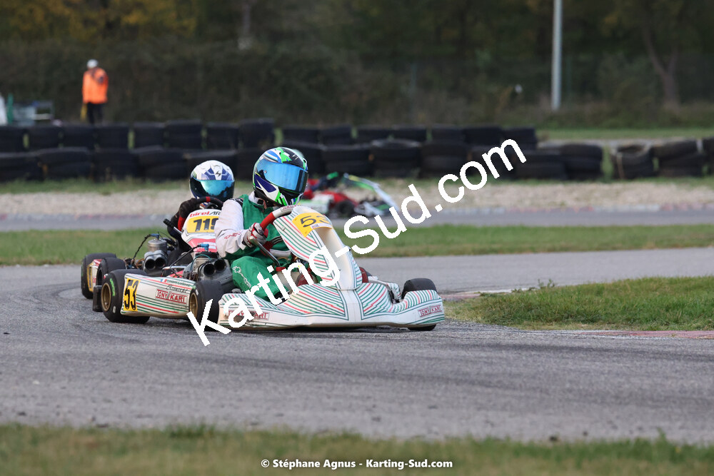 30/10/2022 : 3ème manche du Challenge Jean-Claude Sanchez à Aigues-Vives (photos Stéphane Agnus) 2022 — karting