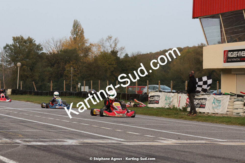 30/10/2022 : 3ème manche du Challenge Jean-Claude Sanchez à Aigues-Vives (photos Stéphane Agnus) 2022 — karting