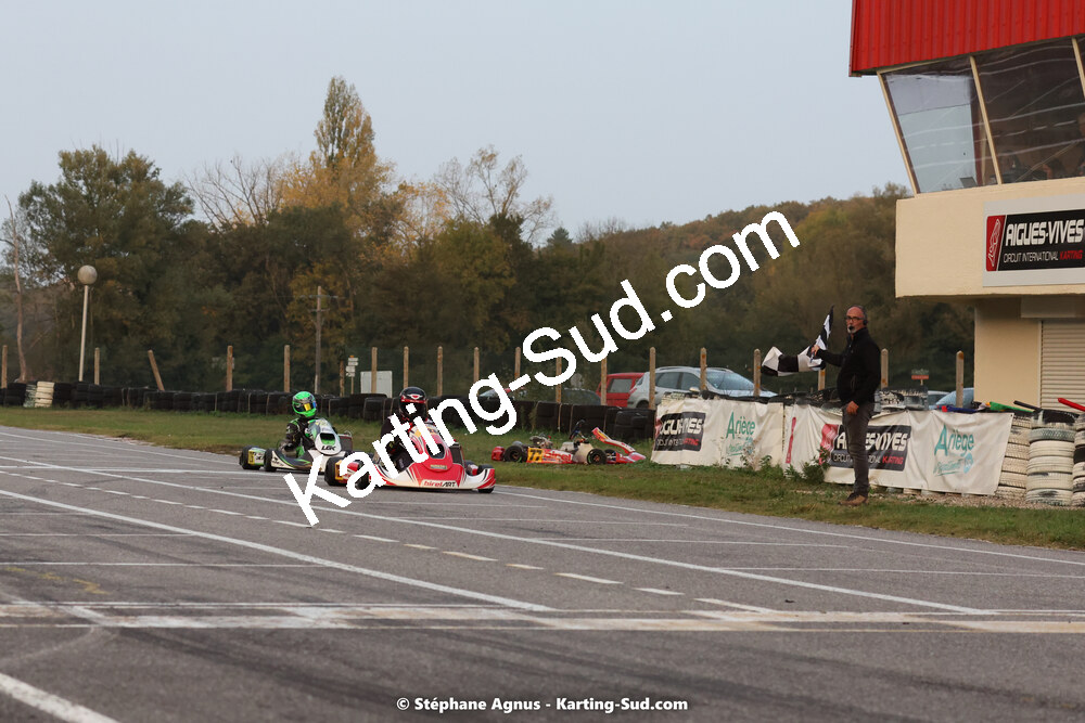 30/10/2022 : 3ème manche du Challenge Jean-Claude Sanchez à Aigues-Vives (photos Stéphane Agnus) 2022 — karting