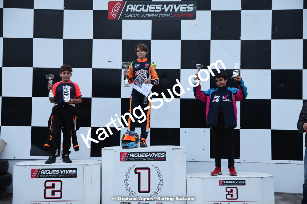30/10/2022 : 3ème manche du Challenge Jean-Claude Sanchez à Aigues-Vives (photos Stéphane Agnus) 2022 — karting