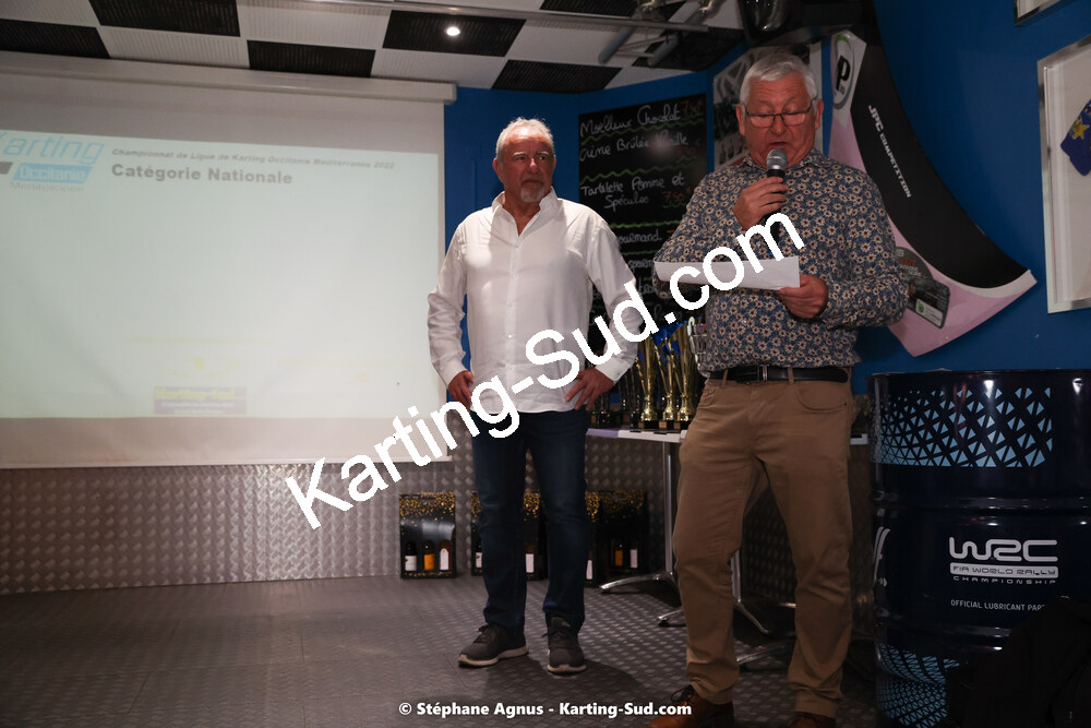 12/11/2022 : Remise des Prix de la Ligue Occitanie Méditerranée à Alès (photos Stéphane Agnus) 2022 — karting