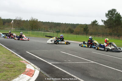 20/11/2022 : 7ème manche du Trophée UFOLEP Kart Nouvelle Aquitaine 2022 à Biscarrosse (photos Alain Estebenet) 2022 — karting