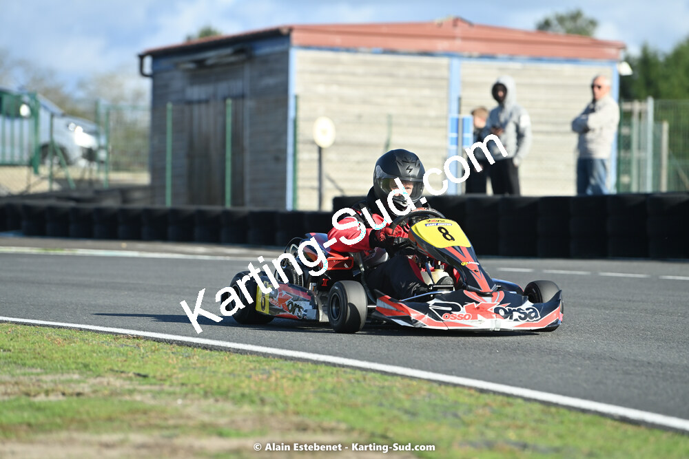 20/11/2022 : 7ème manche du Trophée UFOLEP Kart Nouvelle Aquitaine 2022 à Biscarrosse (photos Alain Estebenet) 2022 — karting