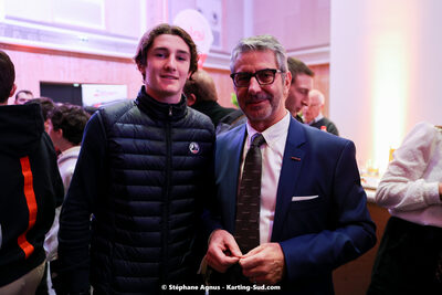Michel VERGNES, Romain ANDRIOLO — 15/01/2023 : Remise des Prix de la Ligue du Sport Automobile Occitanie Pyrénées à Albi (photos Stéphane Agnus) 2023 — karting