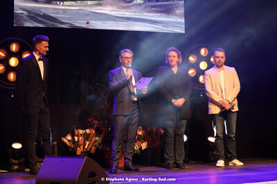 Michel VERGNES, Stéphanie Guiraud-Chaumeil — 15/01/2023 : Remise des Prix de la Ligue du Sport Automobile Occitanie Pyrénées à Albi (photos Stéphane Agnus) 2023 — karting