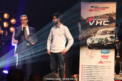 Michel VERGNES — 15/01/2023 : Remise des Prix de la Ligue du Sport Automobile Occitanie Pyrénées à Albi (photos Stéphane Agnus) 2023 — karting