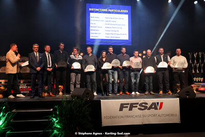 Michel VERGNES — 15/01/2023 : Remise des Prix de la Ligue du Sport Automobile Occitanie Pyrénées à Albi (photos Stéphane Agnus) 2023 — karting