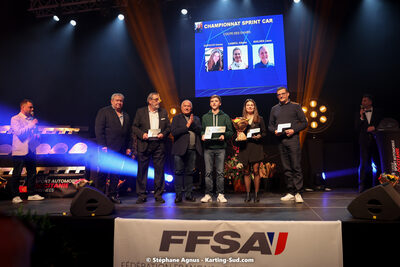 René PASCOUAU — 15/01/2023 : Remise des Prix de la Ligue du Sport Automobile Occitanie Pyrénées à Albi (photos Stéphane Agnus) 2023 — karting