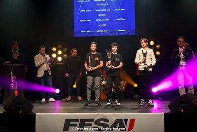 Jean VEYRIES — 15/01/2023 : Remise des Prix de la Ligue du Sport Automobile Occitanie Pyrénées à Albi (photos Stéphane Agnus) 2023 — karting