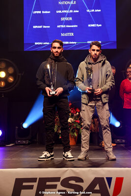 Steven SERVANT — 15/01/2023 : Remise des Prix de la Ligue du Sport Automobile Occitanie Pyrénées à Albi (photos Stéphane Agnus) 2023 — karting