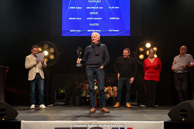 Eric MASSAT — 15/01/2023 : Remise des Prix de la Ligue du Sport Automobile Occitanie Pyrénées à Albi (photos Stéphane Agnus) 2023 — karting