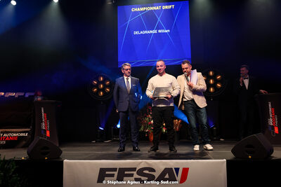 Michel VERGNES — 15/01/2023 : Remise des Prix de la Ligue du Sport Automobile Occitanie Pyrénées à Albi (photos Stéphane Agnus) 2023 — karting