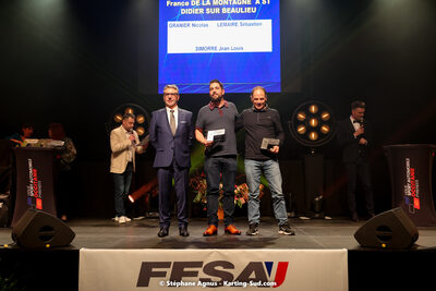 Michel VERGNES — 15/01/2023 : Remise des Prix de la Ligue du Sport Automobile Occitanie Pyrénées à Albi (photos Stéphane Agnus) 2023 — karting