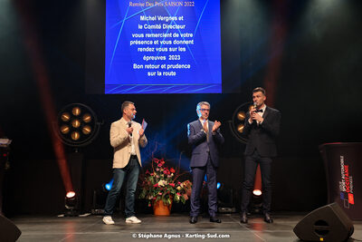 Michel VERGNES — 15/01/2023 : Remise des Prix de la Ligue du Sport Automobile Occitanie Pyrénées à Albi (photos Stéphane Agnus) 2023 — karting