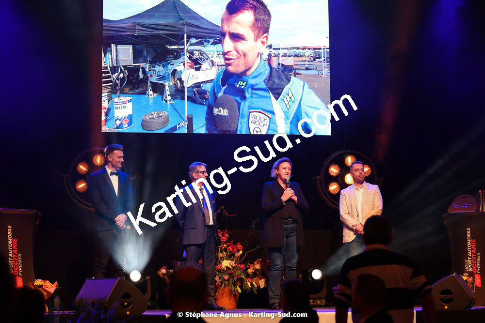 Stéphanie Guiraud-Chaumeil — 15/01/2023 : Remise des Prix de la Ligue du Sport Automobile Occitanie Pyrénées à Albi (photos Stéphane Agnus) 2023 — karting