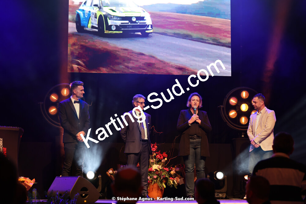 Stéphanie Guiraud-Chaumeil — 15/01/2023 : Remise des Prix de la Ligue du Sport Automobile Occitanie Pyrénées à Albi (photos Stéphane Agnus) 2023 — karting