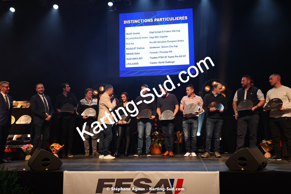 15/01/2023 : Remise des Prix de la Ligue du Sport Automobile Occitanie Pyrénées à Albi (photos Stéphane Agnus) 2023 — karting