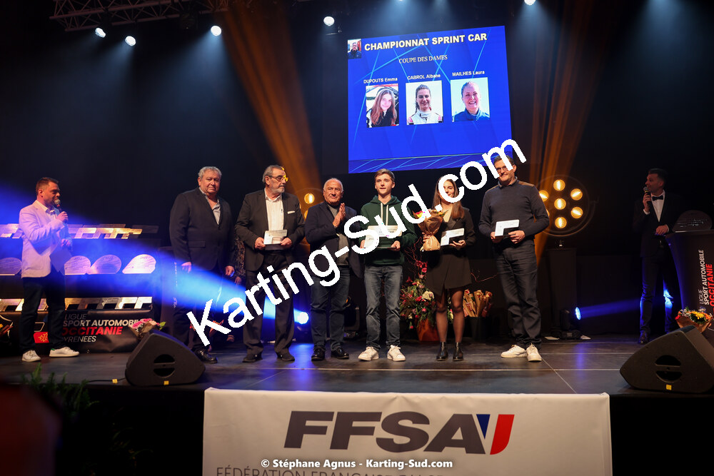 René PASCOUAU — 15/01/2023 : Remise des Prix de la Ligue du Sport Automobile Occitanie Pyrénées à Albi (photos Stéphane Agnus) 2023 — karting