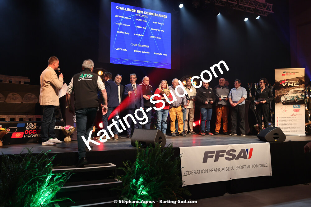 15/01/2023 : Remise des Prix de la Ligue du Sport Automobile Occitanie Pyrénées à Albi (photos Stéphane Agnus) 2023 — karting
