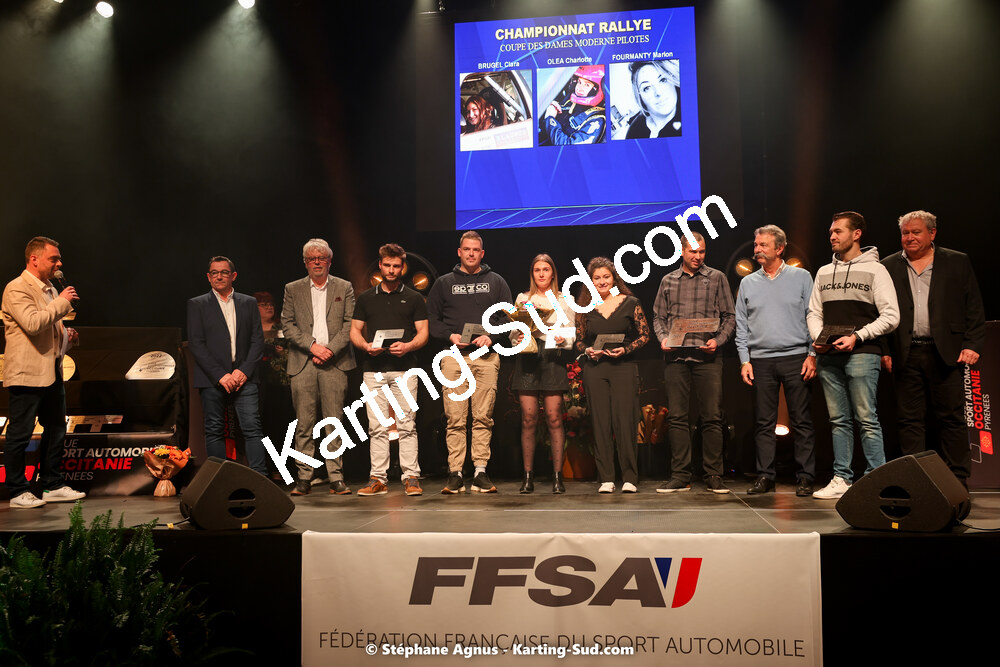 15/01/2023 : Remise des Prix de la Ligue du Sport Automobile Occitanie Pyrénées à Albi (photos Stéphane Agnus) 2023 — karting