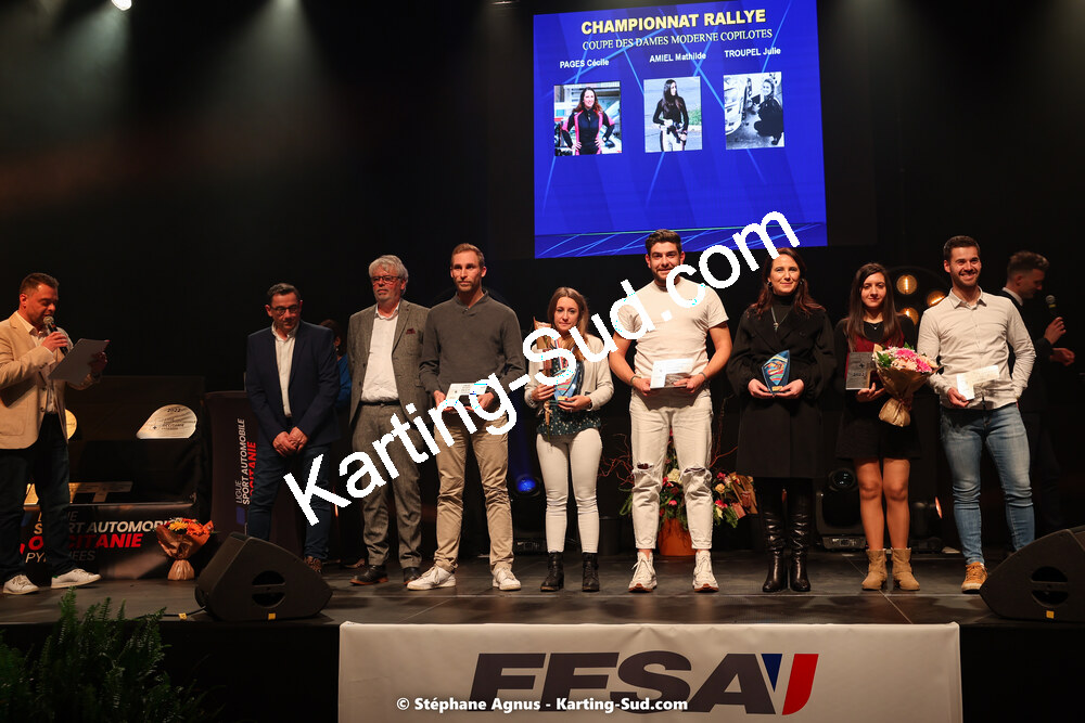 15/01/2023 : Remise des Prix de la Ligue du Sport Automobile Occitanie Pyrénées à Albi (photos Stéphane Agnus) 2023 — karting