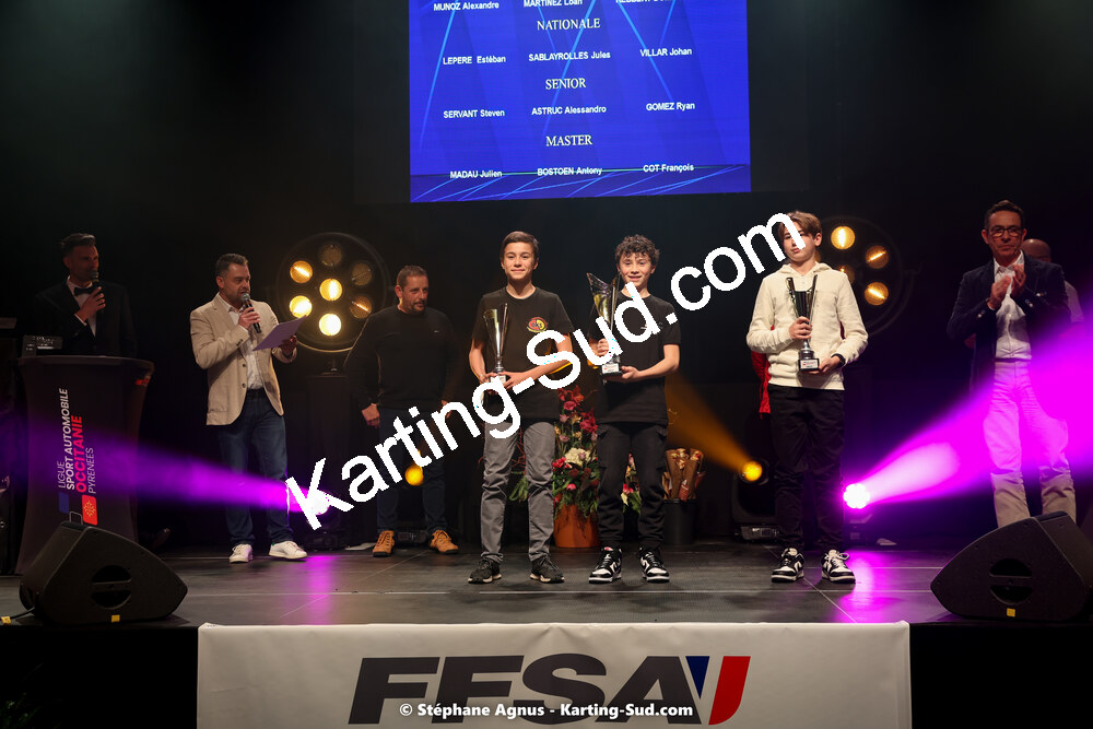 Jean VEYRIES — 15/01/2023 : Remise des Prix de la Ligue du Sport Automobile Occitanie Pyrénées à Albi (photos Stéphane Agnus) 2023 — karting