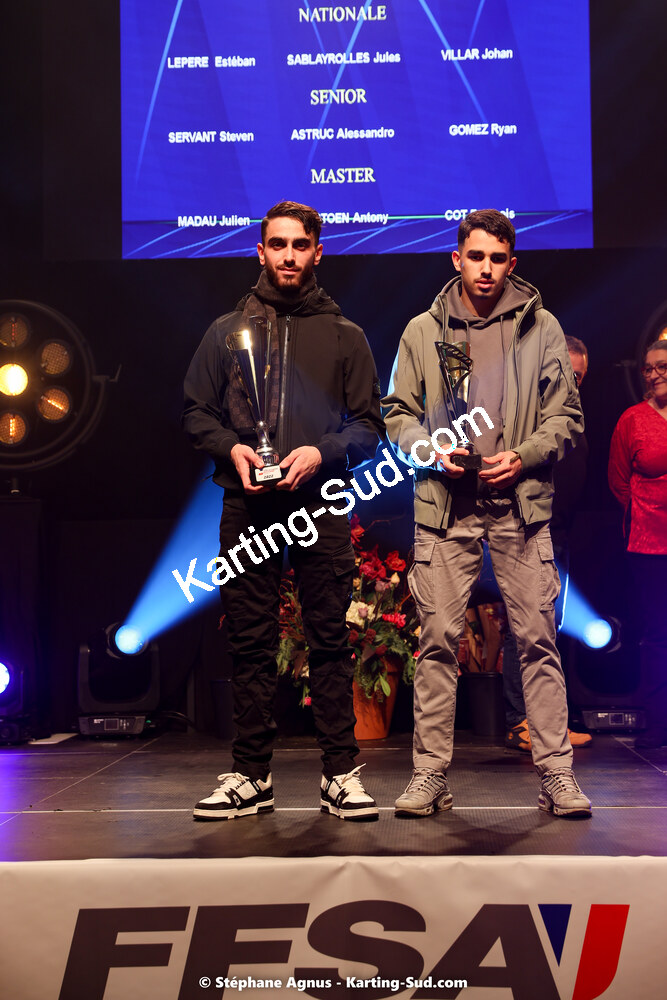 Steven SERVANT — 15/01/2023 : Remise des Prix de la Ligue du Sport Automobile Occitanie Pyrénées à Albi (photos Stéphane Agnus) 2023 — karting