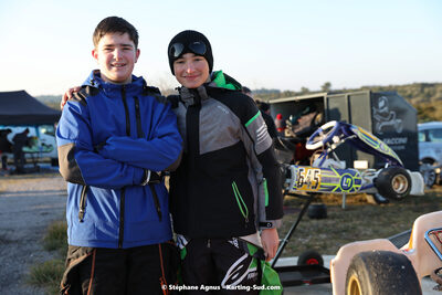 Maxime BETEILLE — 12/02/2023 : Les Rencontres Elceka Printemps à Grabels (photos Stéphane Agnus) 2023 — karting