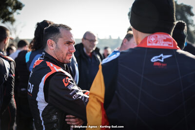 Sébastien LEDER — 12/02/2023 : Les Rencontres Elceka Printemps à Grabels (photos Stéphane Agnus) 2023 — karting