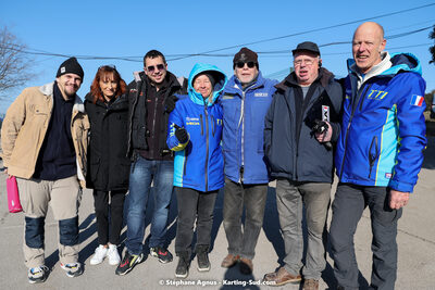 Dominique TIERCELIN, Georges NOTO, Jeff REMY et 3 autres — 12/02/2023 : Les Rencontres Elceka Printemps à Grabels (photos Stéphane Agnus) 2023 — karting