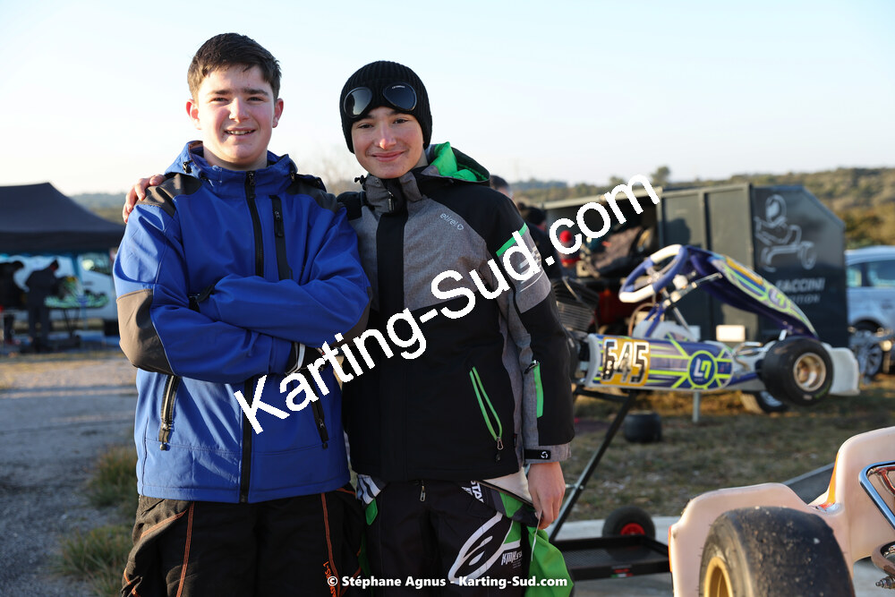 Maxime BETEILLE — 12/02/2023 : Les Rencontres Elceka Printemps à Grabels (photos Stéphane Agnus) 2023 — karting