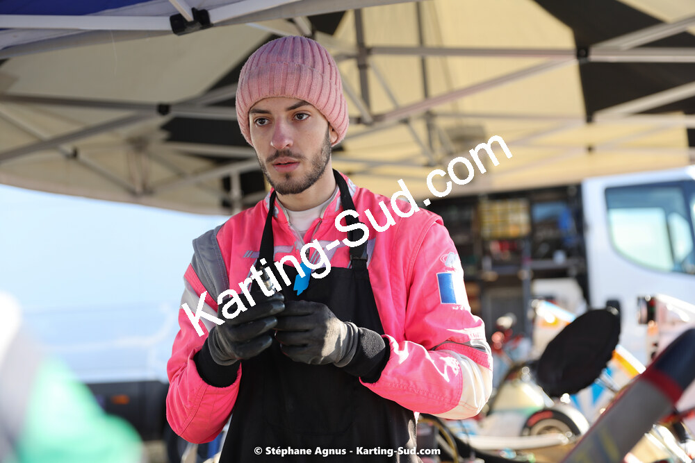 Vincent SIMON — 12/02/2023 : Les Rencontres Elceka Printemps à Grabels (photos Stéphane Agnus) 2023 — karting