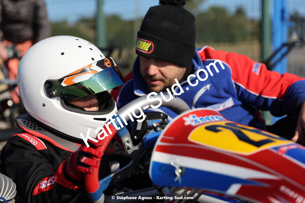 Christophe BENOIT — 12/02/2023 : Les Rencontres Elceka Printemps à Grabels (photos Stéphane Agnus) 2023 — karting