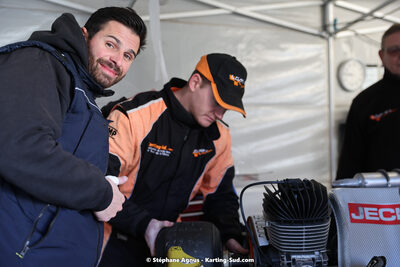 Nicolas LAVERGNE — 04 & 05/03/2023 : 1ère manche du Championnat du Sud à Alès (photos Stéphane Agnus) 2023 — karting