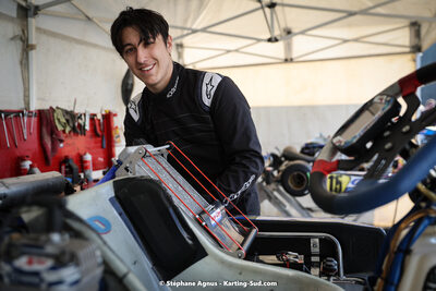Noann ANDRES — 04 & 05/03/2023 : 1ère manche du Championnat du Sud à Alès (photos Stéphane Agnus) 2023 — karting