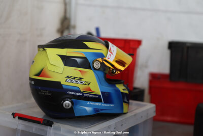 Sébastien ANDRES — 04 & 05/03/2023 : 1ère manche du Championnat du Sud à Alès (photos Stéphane Agnus) 2023 — karting