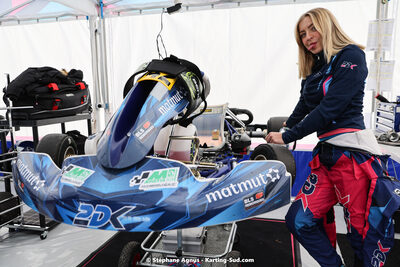 Lola POLICAND — 04 & 05/03/2023 : 1ère manche du Championnat du Sud à Alès (photos Stéphane Agnus) 2023 — karting