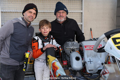 Fabien LOPEZ — 04 & 05/03/2023 : 1ère manche du Championnat du Sud à Alès (photos Stéphane Agnus) 2023 — karting