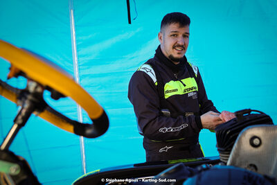Guillaume RIGAL — 04 & 05/03/2023 : 1ère manche du Championnat du Sud à Alès (photos Stéphane Agnus) 2023 — karting
