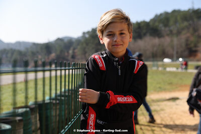 Arthur BENOIT — 04 & 05/03/2023 : 1ère manche du Championnat du Sud à Alès (photos Stéphane Agnus) 2023 — karting