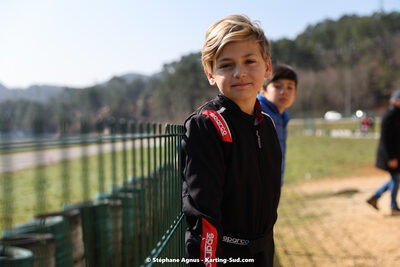 Arthur BENOIT — 04 & 05/03/2023 : 1ère manche du Championnat du Sud à Alès (photos Stéphane Agnus) 2023 — karting