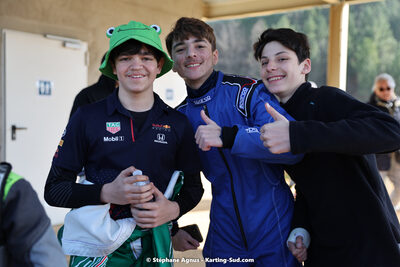 Dorian POLI — 04 & 05/03/2023 : 1ère manche du Championnat du Sud à Alès (photos Stéphane Agnus) 2023 — karting
