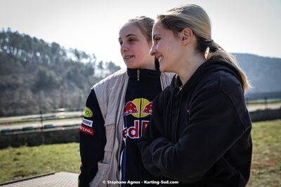 Laura BOURGUET — 04 & 05/03/2023 : 1ère manche du Championnat du Sud à Alès (photos Stéphane Agnus) 2023 — karting