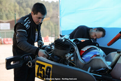 04 & 05/03/2023 : 1ère manche du Championnat du Sud à Alès (photos Stéphane Agnus) 2023 — karting