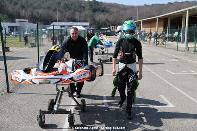 Lionel BETEILLE — 04 & 05/03/2023 : 1ère manche du Championnat du Sud à Alès (photos Stéphane Agnus) 2023 — karting